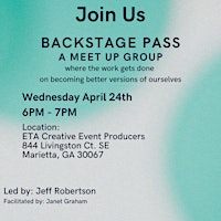 Backstage Pass, A group focused on becoming better versions of ourselves primary image