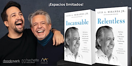 Luis Miranda lanza su libro autobiográfico: Incansable / Relentless