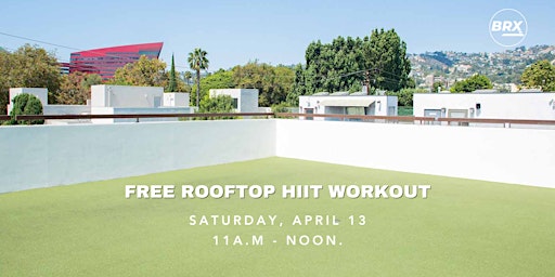 ROOFTOP HIIT WORKOUT ON MELROSE primary image