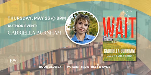 Author Event: Gabriella Burnham's "Wait  primärbild