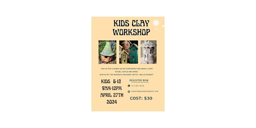 Image principale de Kids Clay Workshop