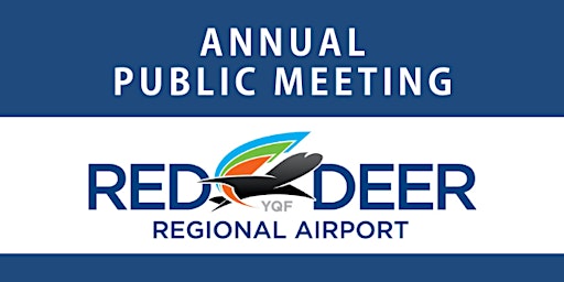 Immagine principale di Annual Public Meeting - Red Deer Regional Airport 