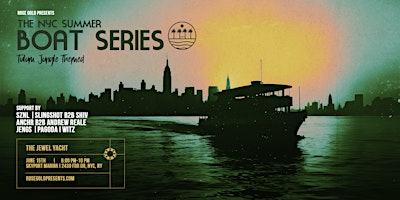 Imagem principal do evento NYC Boat Series: Tulum Jungle Themed - 6/15