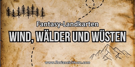 Realistische Fantasy-Karten: Wind, Wälder und Wüsten