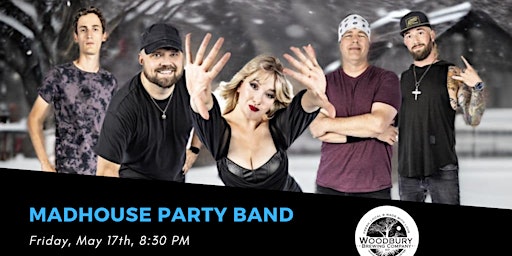 Primaire afbeelding van Madhouse Party Band at The  Woodbury Brewing Company