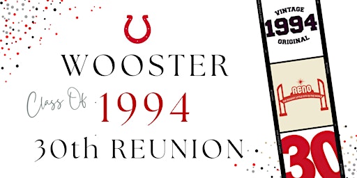 Hauptbild für Wooster High School Class of '94 30th Reunion