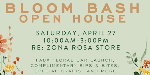 Imagem principal do evento Bloom Bash | REmporium Spring Open House