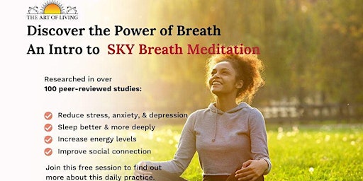 Imagem principal do evento Breath and meditation workshop