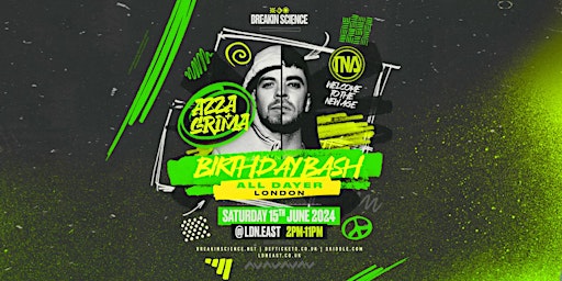 Primaire afbeelding van Azza x Grima Birthday Bash All Dayer - London