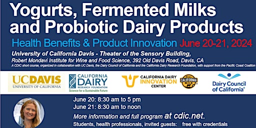 Immagine principale di Short course: Yogurt, Fermented Milks and Probiotic Dairy Products 