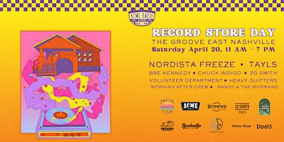 Free! Record Store Day @ The Groove East Nashville presented by Acme Radio! primary image