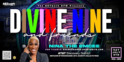 Imagem principal do evento The NETwork DFW Presents Divine Nine & Friends Party