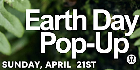 Earth Day Pop-Up