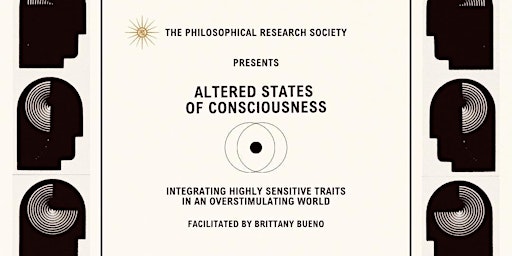 Imagen principal de Altered States of Consciousness: Integrating Highly Sensitive Traits