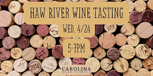 Imagem principal do evento Haw River Wine Tasting
