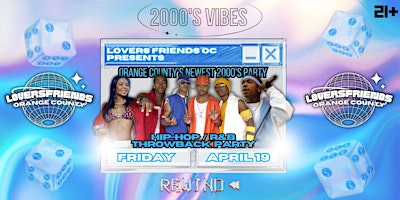 Y2K 2000's HIP HOP & RNB THROWBACK PARTY | 21+ primary image
