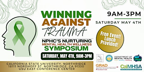 Winning against Trauma - Mental Health Symposium (FREE EVENT W/LUNCH)