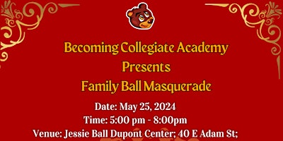 Hauptbild für Becoming Collegiate Academy Masquerade Ball