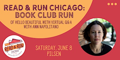 Imagem principal do evento Book Club Run of Hello Beautiful with Ann Napolitano (Virtual)