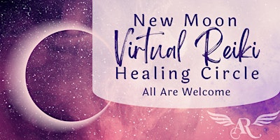 Imagem principal de New Moon Virtual Reiki Healing Circle