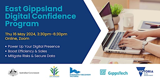 Imagem principal de Online/Virtual Workshop - East Gippsland Digital Confidence Program