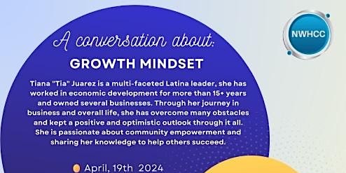 NWHCC Presents: A Conversation About Growth Mindset primary image