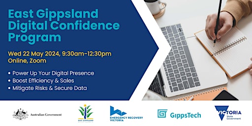 Hauptbild für Online/Virtual Workshop - East Gippsland Digital Confidence Program