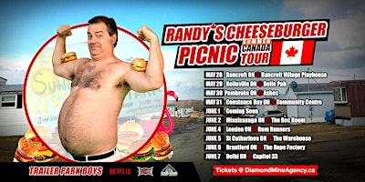 Imagem principal do evento Randy's (Trailer Park Boys) Cheeseburger Picnic Live In Bancroft