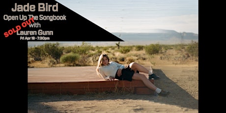 Jade Bird - Open Up The Songbook with Lauren Gunn - SOLD OUT