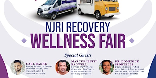 Imagem principal do evento NJRI Recovery Wellness Fair