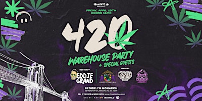 Imagem principal do evento 420 Warehouse Party - 19+