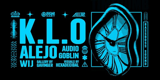 K.L.O + Alejo. Audio Goblin, & Wij at Asheville Music Hall primary image