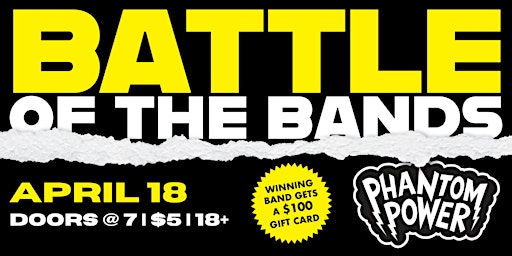 Primaire afbeelding van Battle of the Bands!