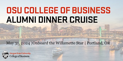 Imagem principal de College of Business Alumni Dinner Cruise & Social