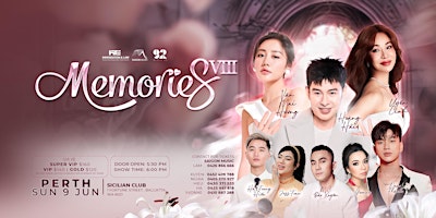 Imagem principal do evento [PER] MEMORIES VIII 09.06.2024 | UYEN LINH, VAN MAI HUONG, HOANG HAI & more