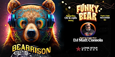 Imagem principal do evento Funky Bear • Official Bearrison Street Fair Kick-off Party • San Francisco