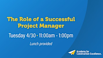 Image principale de The Role of a Successful Project Manager