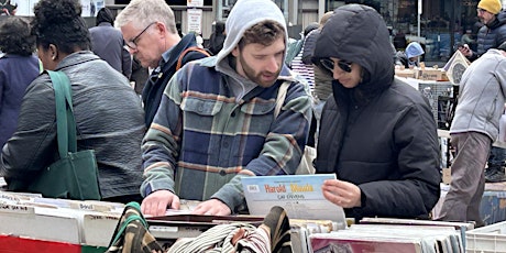 The Jersey City Record Riot! It's a WILD outdoor vinyl record party!