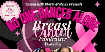 Imagem principal de No One Dances Alone  Breast Cancer Fundraiser