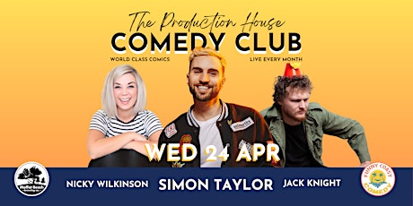 Production House Comedy Club @ Moffat Beach Brewing Co April Show