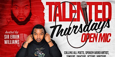 Imagen principal de Talented Thursday's Open Mic