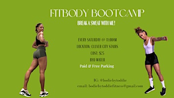 Primaire afbeelding van Fitbody Bootcamp w/Bodie By Toddie