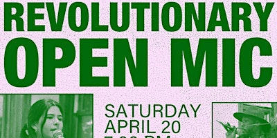 Revolutionary Open Mic primary image