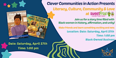 Black Women in History Storytime (Rescheduled)