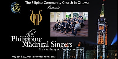 The Philippine Madrigal Singers in Ottawa primary image
