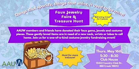 Faux Jewelry Faire & Treasure Hunt