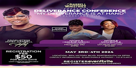 JHarrell Ministry Deliverance Conference