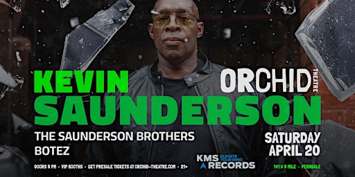 Imagem principal do evento Kevin Saunderson at Orchid Theatre