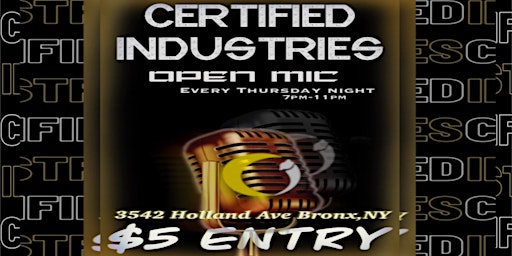 Open Mic by Certified Industries primary image