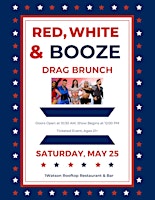 Imagem principal do evento Red, White & Booze Rooftop Drag Brunch